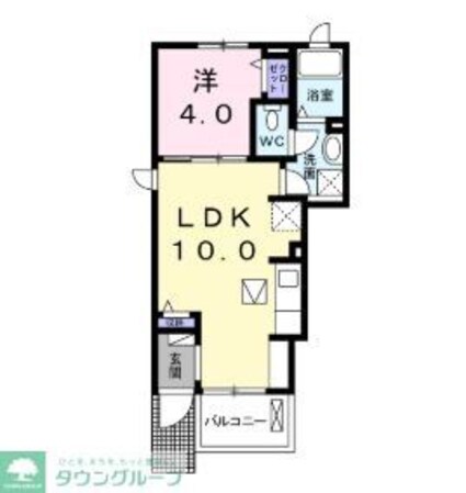 アクティーフ南大泉の物件間取画像